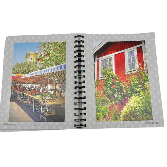 Brain Games Picture Puzzle Find the Cat Spiral Book - Picture 4 of 8